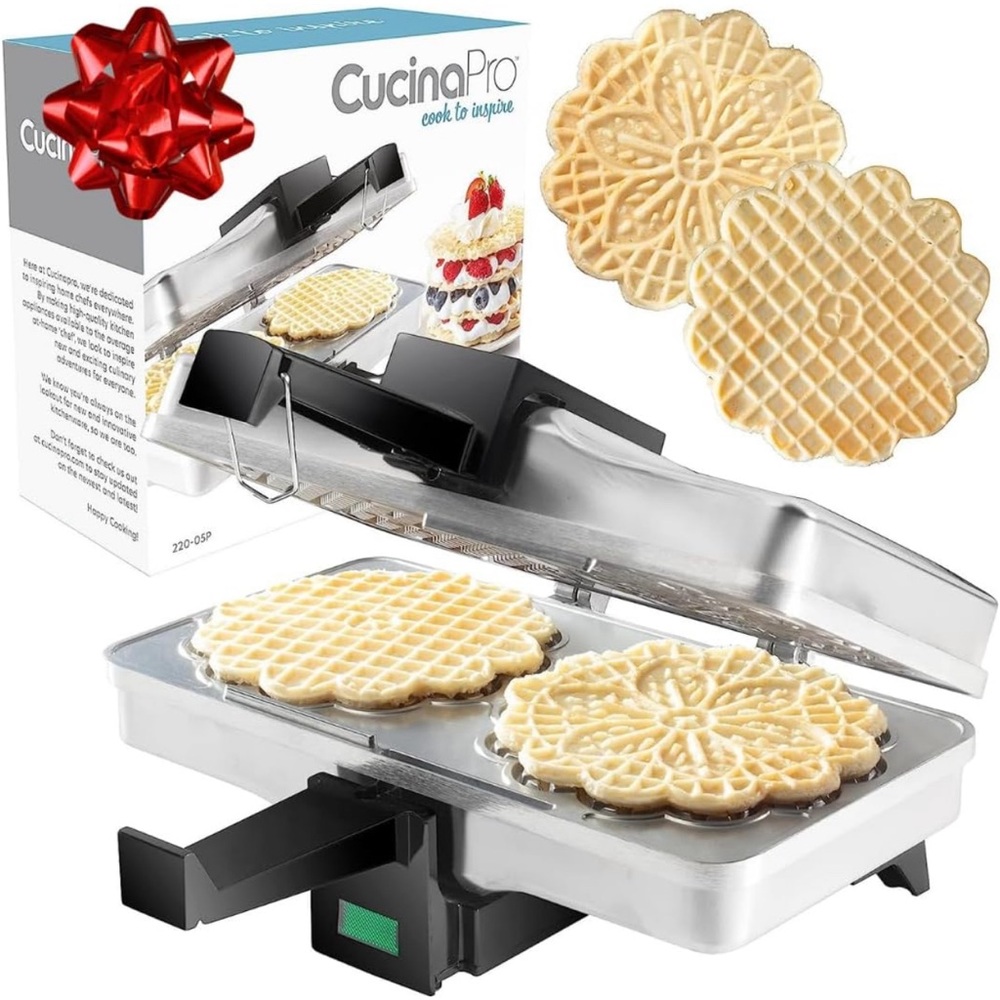 NEW Cucina Pro pizzelle maker